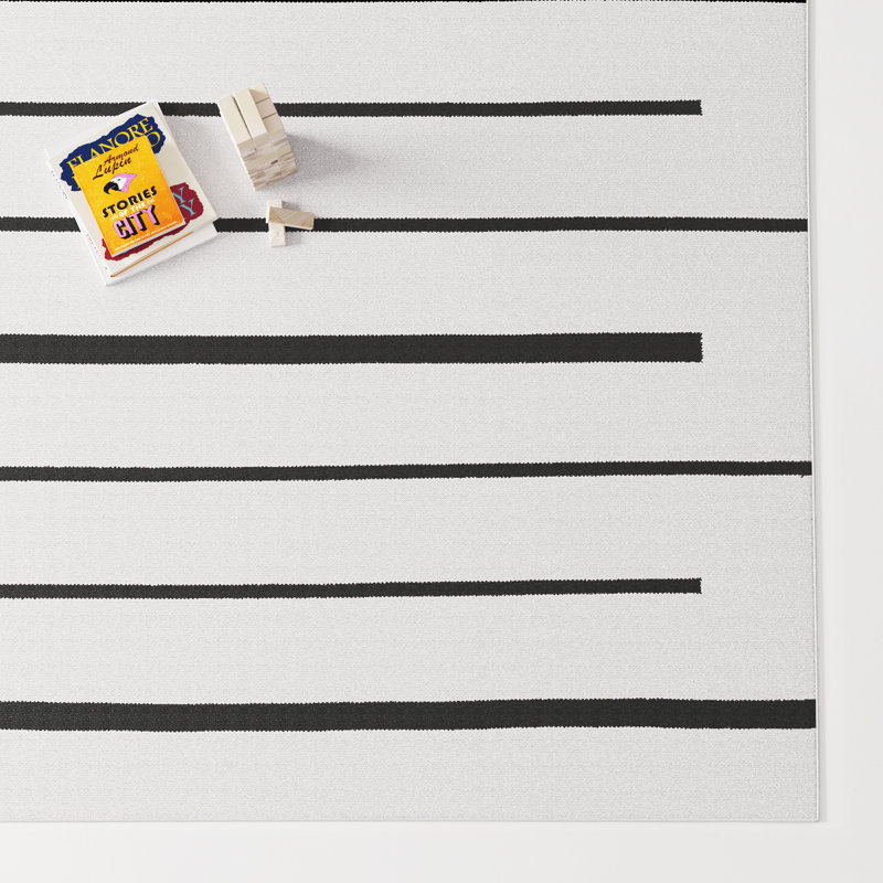 Mana Cotton Striped Indoor Rug, Runner 2'3" x 8'