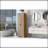 Storage Cabinet With Two Doors For Bathroom, Office, Adjustable Shelf, MDF Board, Brown-1090668387