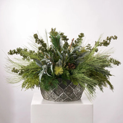 14 " Berry and Eucalyptus Arrangement