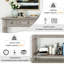 Console Shade avec 3 tiroirs et tablette ouverte-2076332927