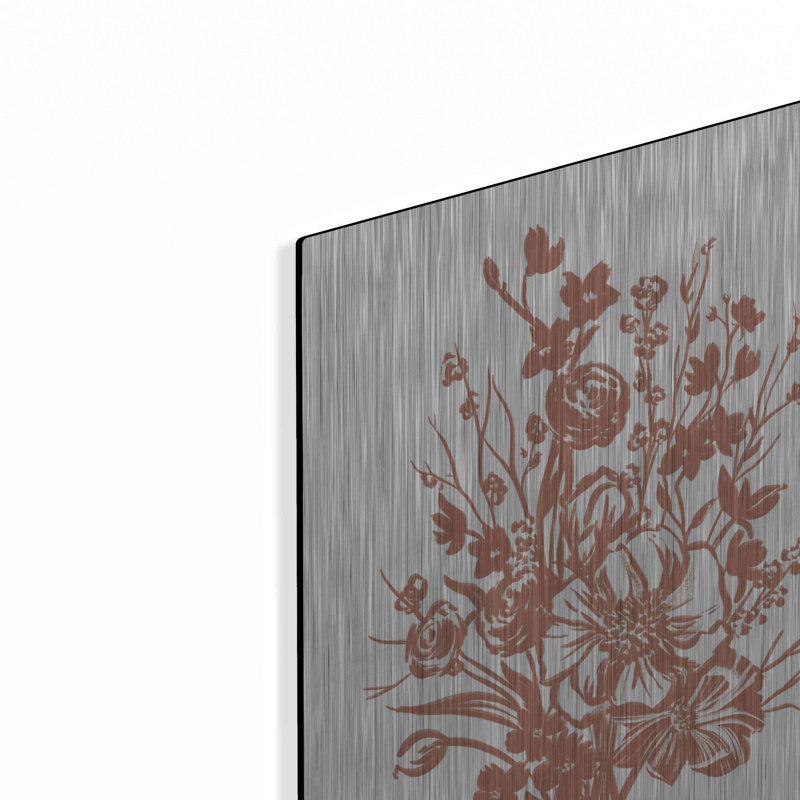 «Floral Blossoms» par House Fenway, H 16 po x l 12 po