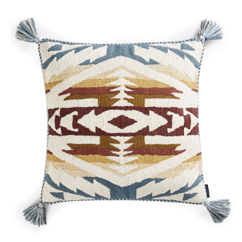 Canyon Trail Dec Pillow Dusty Blue 20x20"