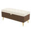 Banc de rangement avec repose-pieds Modern-130852419