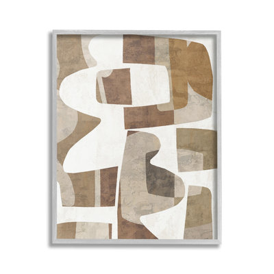 "Wavy Southwestern Shapes" par Amber Sterling sur toile