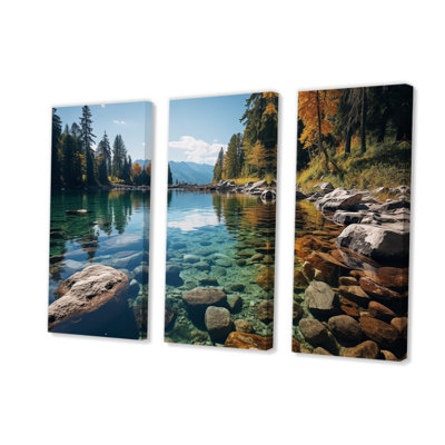 " Lakeside Retreat I " 3 - Pieces