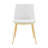 Tortez Velvet Upholstered Metal Side Chair-627103768