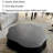 Black Irregular Coffee Table