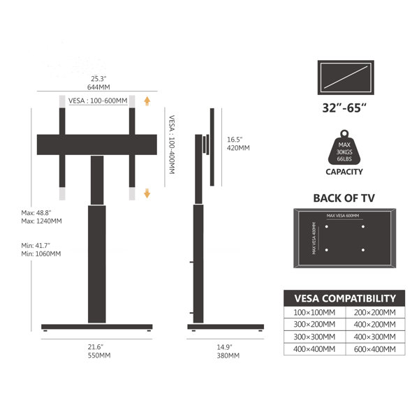 Dimensions du produit