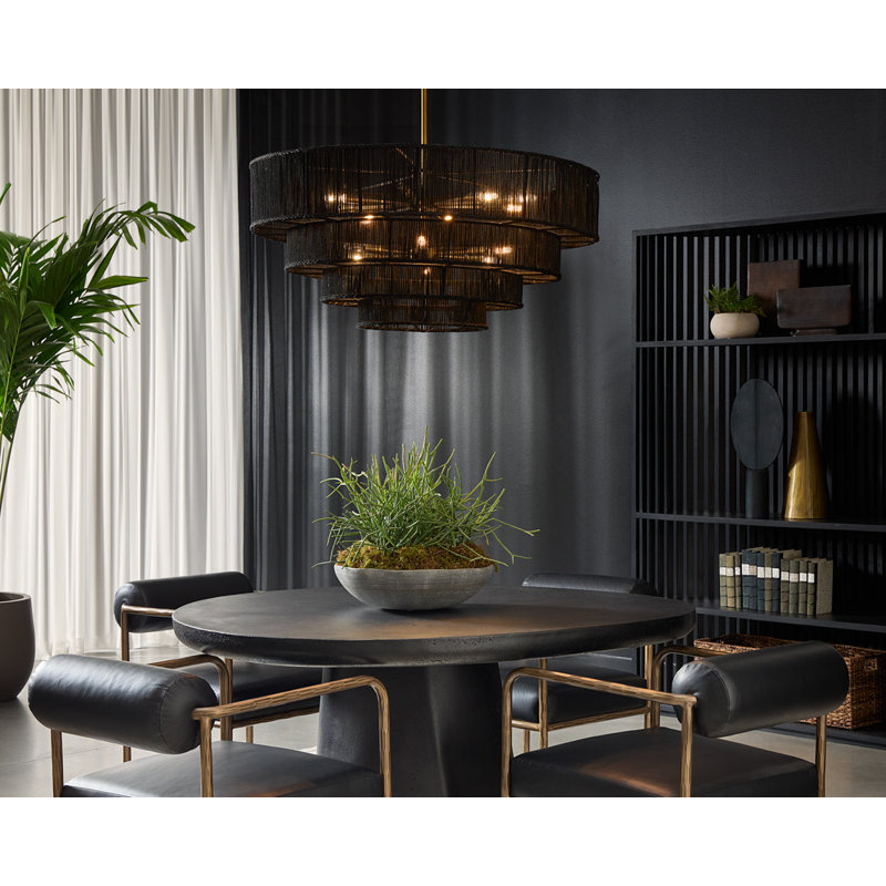 Lumina Chandelier, Black