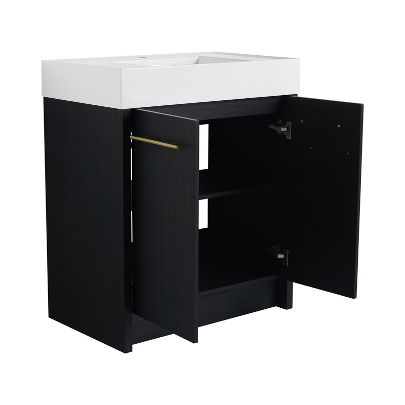 Meuble-lavabo autoportant avec lavabo Cason