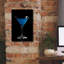 «Blue Curacao» par Epic Portfolio, art mural sur toile-1400191387