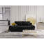Nicolus 3 Seater Velvet Sofa Bed-969642237