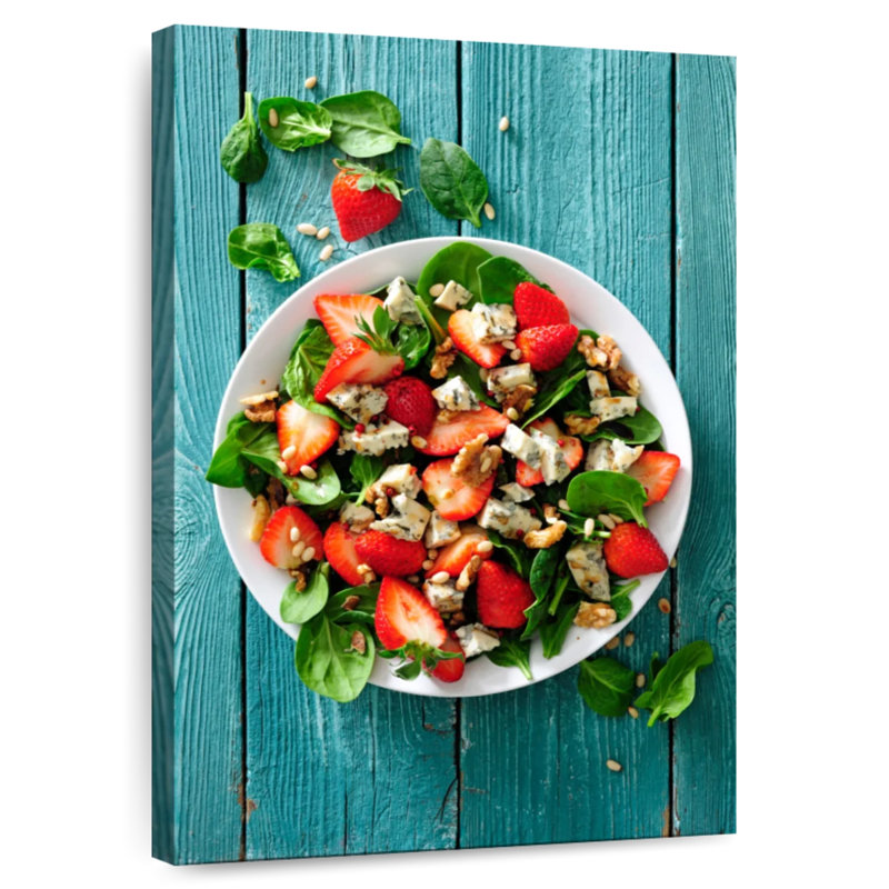 Yarlin Fresh Strawberry Salad, 39" H x 26" W