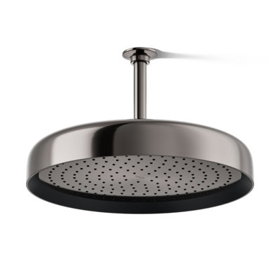 Statement 14" Single-Function Wall or Ceiling-Mount Round Rainhead, Round Rain Showerhead 2.5 GPM