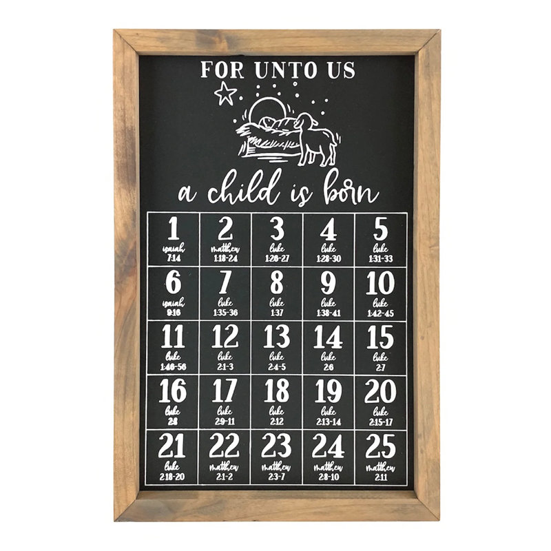 A Child Is Born Magnetic Advent