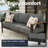 2 Piece Outdoor Armchair With Wood Plastic Armrest-114628085
