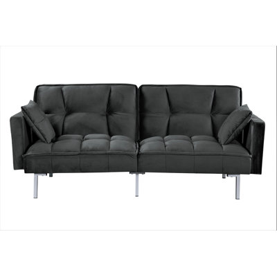 75.6'' Velvet Convertible Sofa