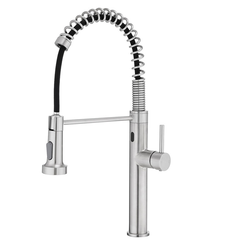 Hands Automatic Kitchen Sink Faucet With Pull Out , Smart Function, Color, Contemporary Style