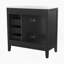 Ensemble de meuble-lavabo 36 po avec lavabo, armoire de salle de bain noire avec tiroirs, structure solide et panneau de fibres à densité moyenne