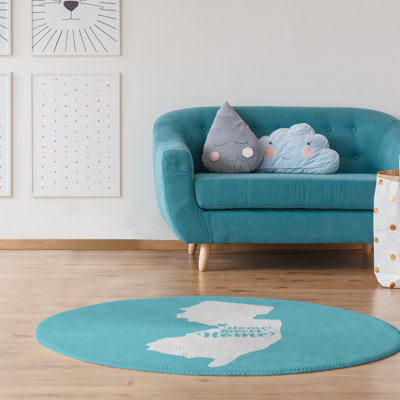 Tapis en poly-chenille trenton à la maison