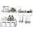 Floating Shelves Bathroom Cabinet-100507847