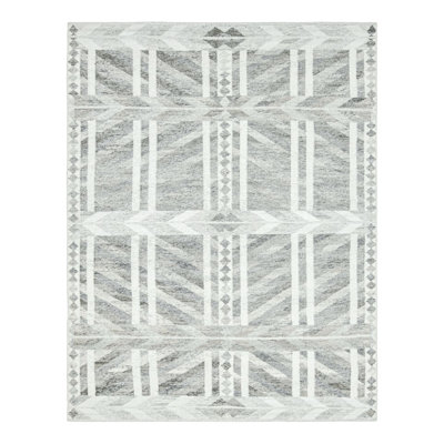 One-of-a-Kind 9'3x11'9 1950s Area Rug