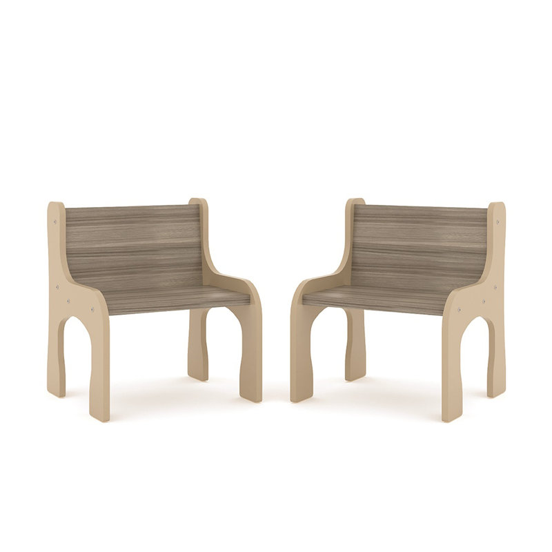 Chaise de classe standard, Non, Gris orme ombré, 6"