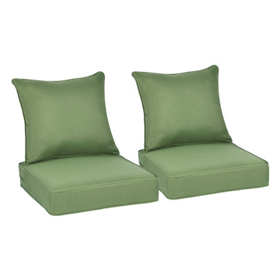 Outdoor Deep Seat Chair Cushion Set