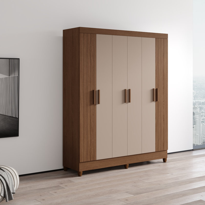 Armoire 65 po en chêne, Chêne / Brun
