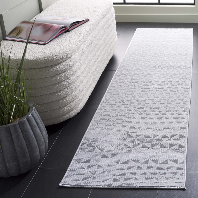 Penhall Performance Geometric Rug, Runner 2' x 8'