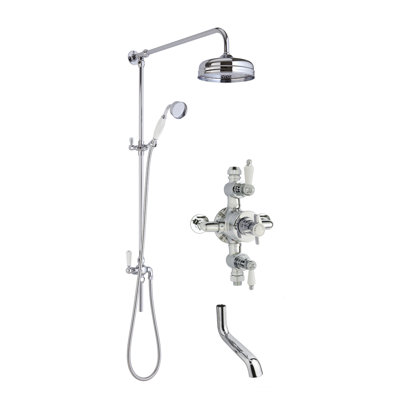 Mixer Shower with Dual Shower Head