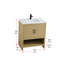 Meuble-lavabo simple 30 po Kirkbride-2110716847