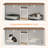 Litter Box Enclosure For 2 Cats-24737061