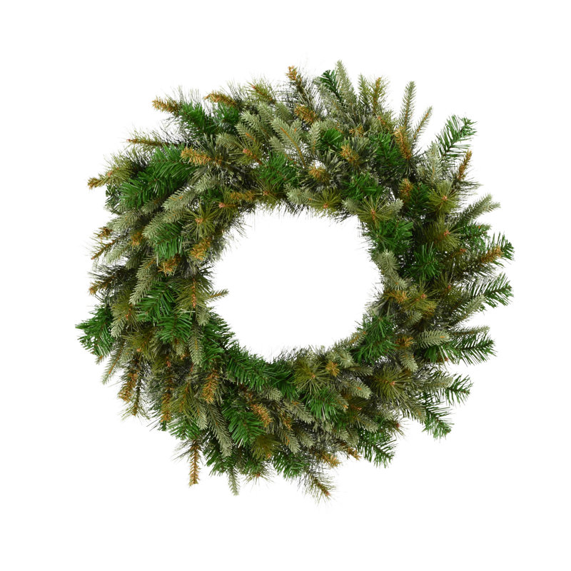Couronne de pin artificielle en cachemire, 36 po