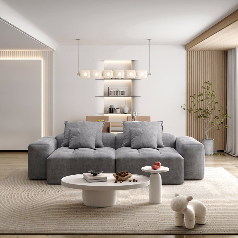 Canapé modulaire surdimensionné Modern, Beige