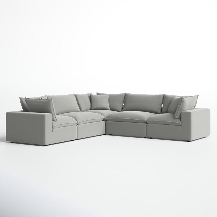 Ellaria 5 - Piece Modular Upholstered Corner Sectional
