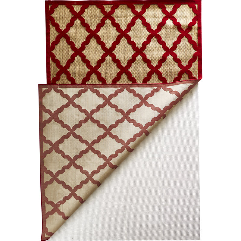 Gillam 0.11'' Thick Non Slip Rug Pad, Rectangle 8' x 10'