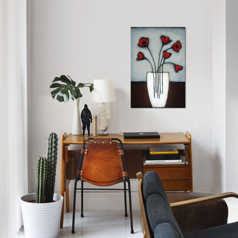 «Fire and Ice II», reproduction d'art sur toile, H 18 po x l 12 po x P 1,5 po, Pas de tapis, Toile tendue
