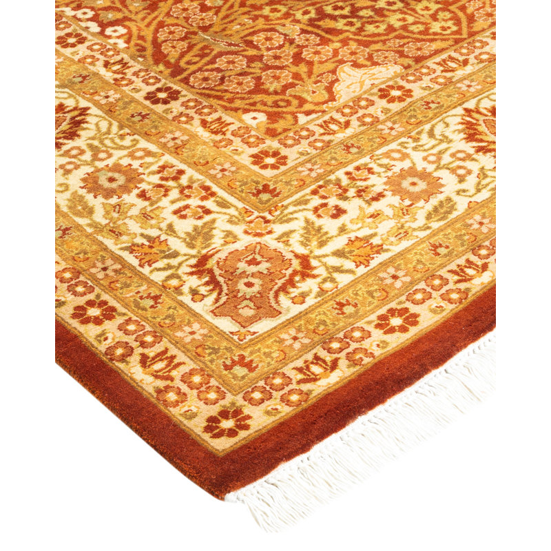 Classic One-of-a-Kind 6' 2" X 8' 10" Hand Knotted Area Rug