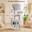180.5 cm H Cat Tree / Condo