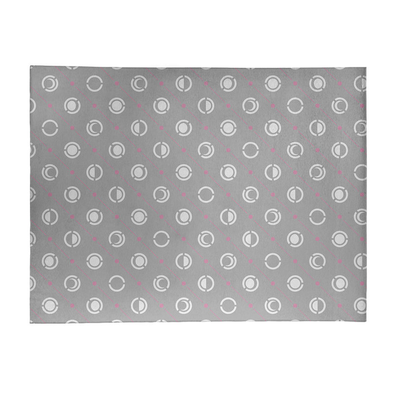 Chenille Geometric Indoor Rug, Rectangle 2' x 3'