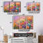 Nolann - Ensemble d'art mural fleurs sauvages-108455796-108455804