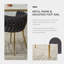 Chaise d'appoint rembourrée en velours Evanni-333893682-316044271