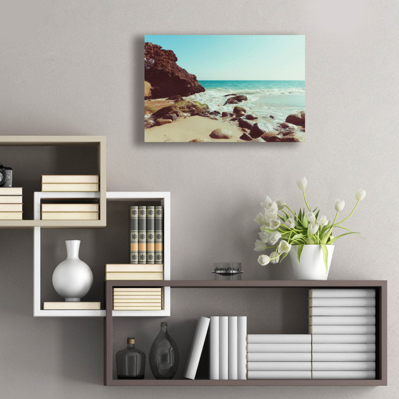 «Santa Monica Beach Vibes 2» par Sonja Quintero, H 16 po x l 24 po x P 0,2 po