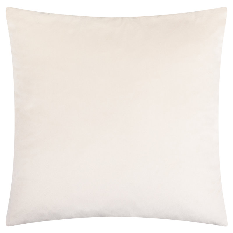 Soren Geometric Square Cushion, Cream, Polyester