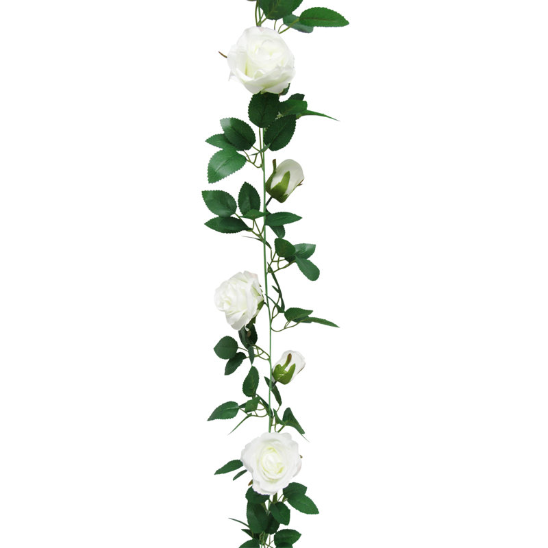Guirlande 6 ', Blanc crème