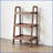 Storage Bench &amp; 3-Tier Shoe Rack, Walnut Solid Oak Entryway Organizer | Walnut | Solid Wood-1378939720