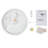 Machutte 20" 1 - Light Modern White Dimmable Astronaut Acrylic LED Flush Mount