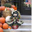 Cintre pour porte en bois d’halloween