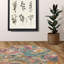 Tapis tressé en marbre peint-401531097